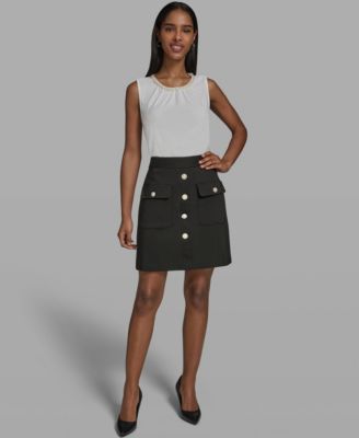 Women's Woven Mini Skirt