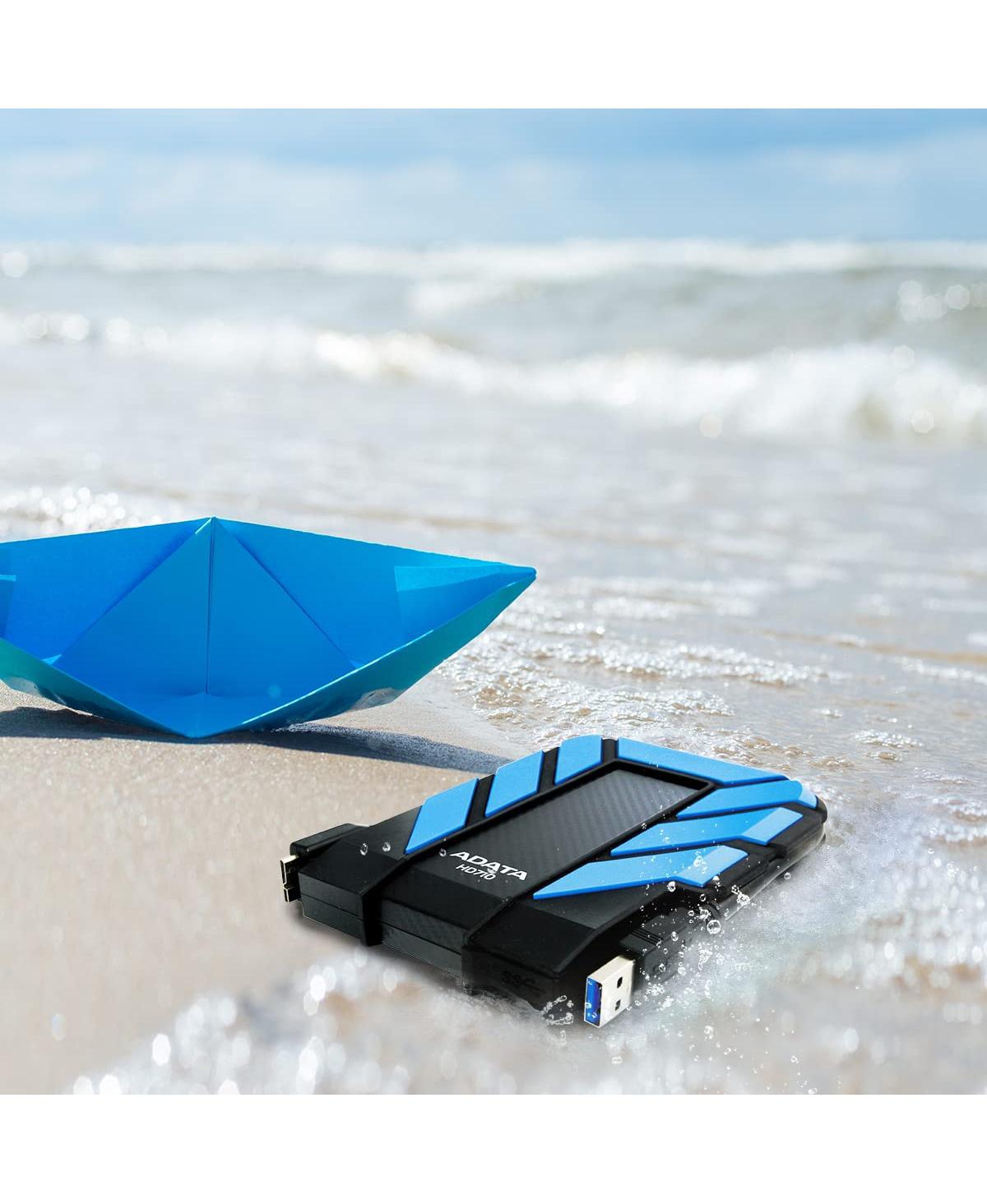 Adata HD710 Pro 2TB Usb 3.1 IP68 Waterproof/Shockproof/Dustproof Ruggedized External Hard Drive