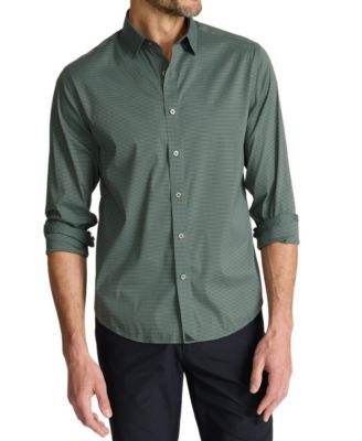 abaya dress green Knot-ted Cotton Button Down Shirt In Neon Green – Knot A Label main image 0