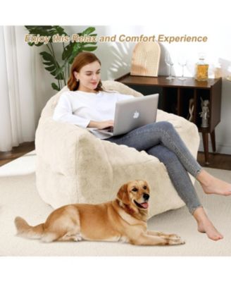 Bean Bag Chair, 39" Bean Bag Chairs for Adults Kids, Soft Beanbag Chair