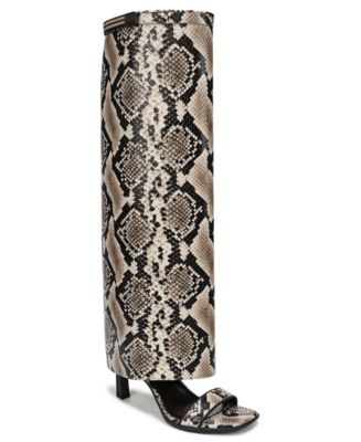 Naturalizer x June Ambrose Women's Nova-Shaft Strappy Sandals - Macy's