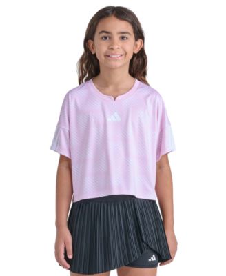 Girls' 8-16 Short-Sleeve Printed World Cup Soccer Top