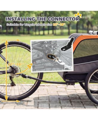 Dog Bike Trailer, Pet Cart Wagon Cart Carrier Attachment