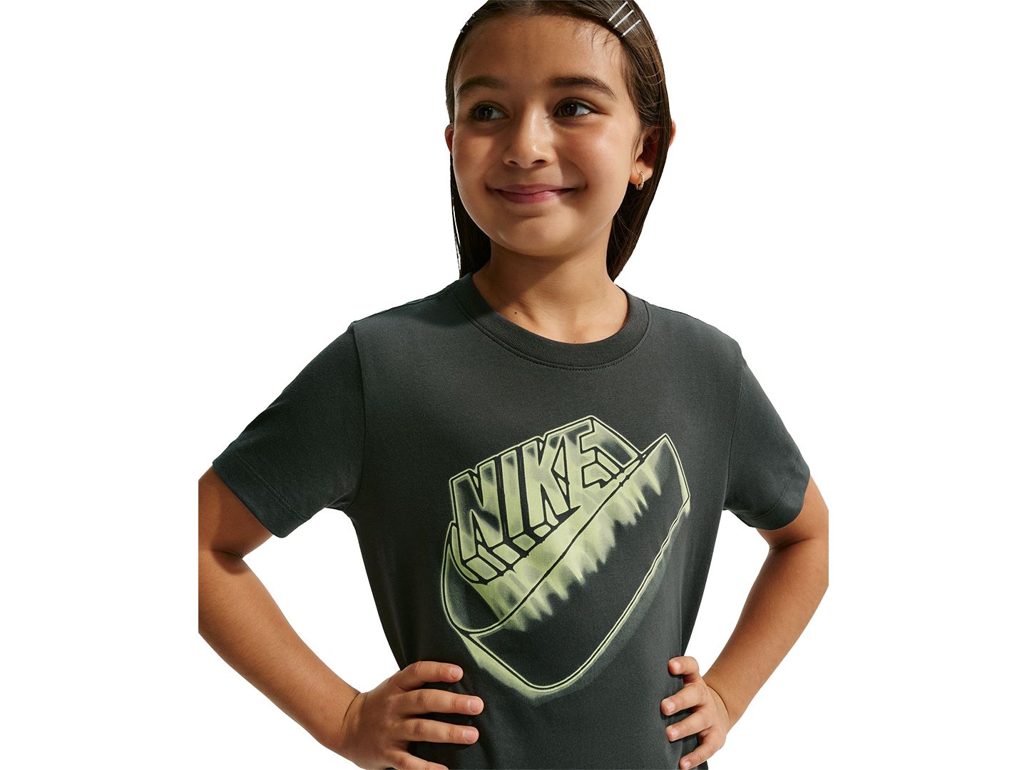 Детская футболка Nike Short-Sleeve T-Shirt, цвет: Антрацитовый — фото 2