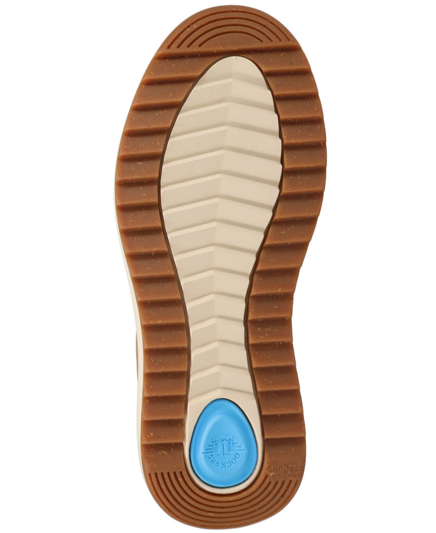 Мужские кроссовки Dockers Rave Casual Active Rebound Round-Toe, цвет: Коньячный — фото 5