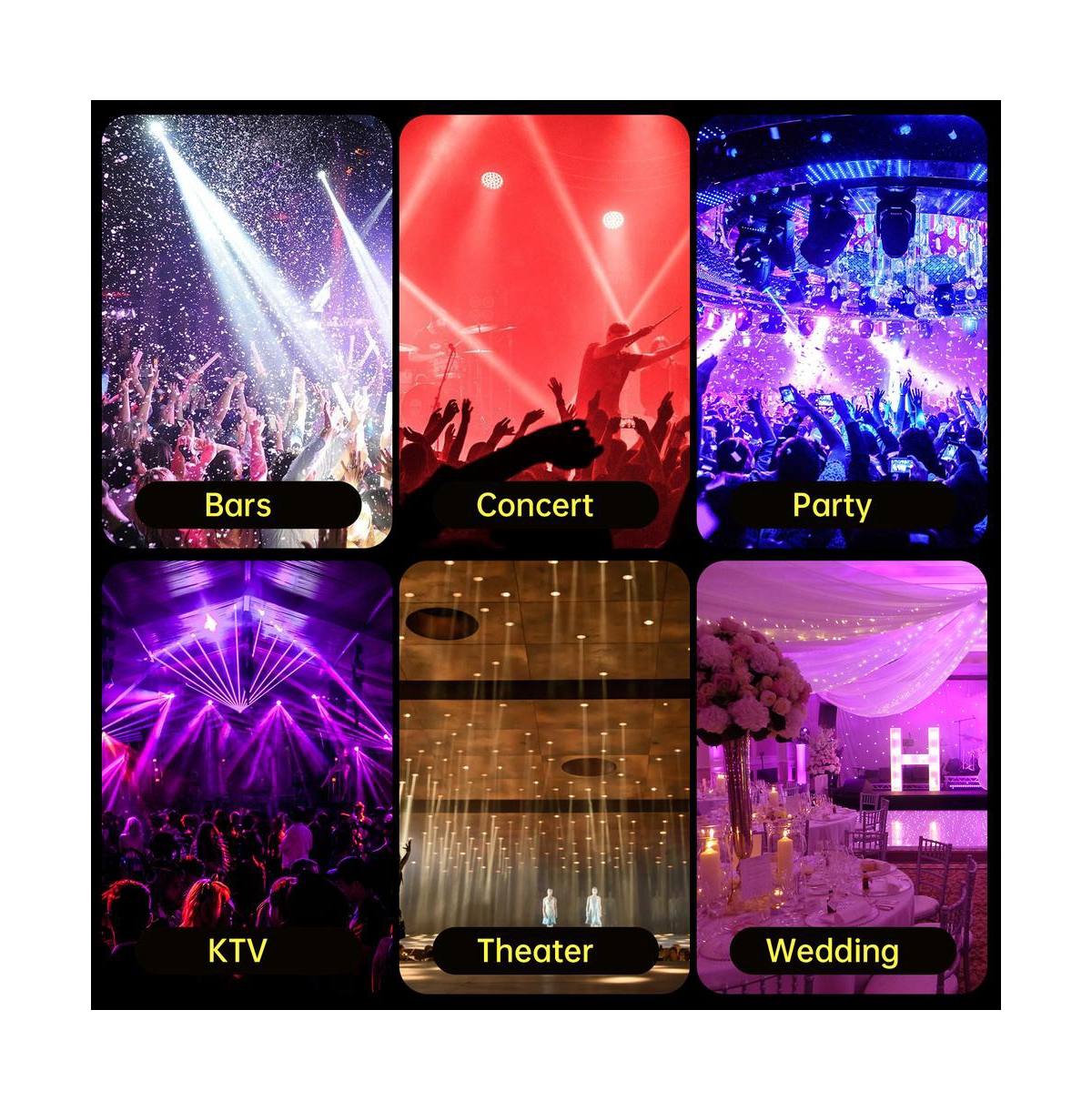 Artudatech 230W Sharp Beam Moving Stage Light with 8 Prisms & 17 Patterns, Auto/Sound/Dmx Modes