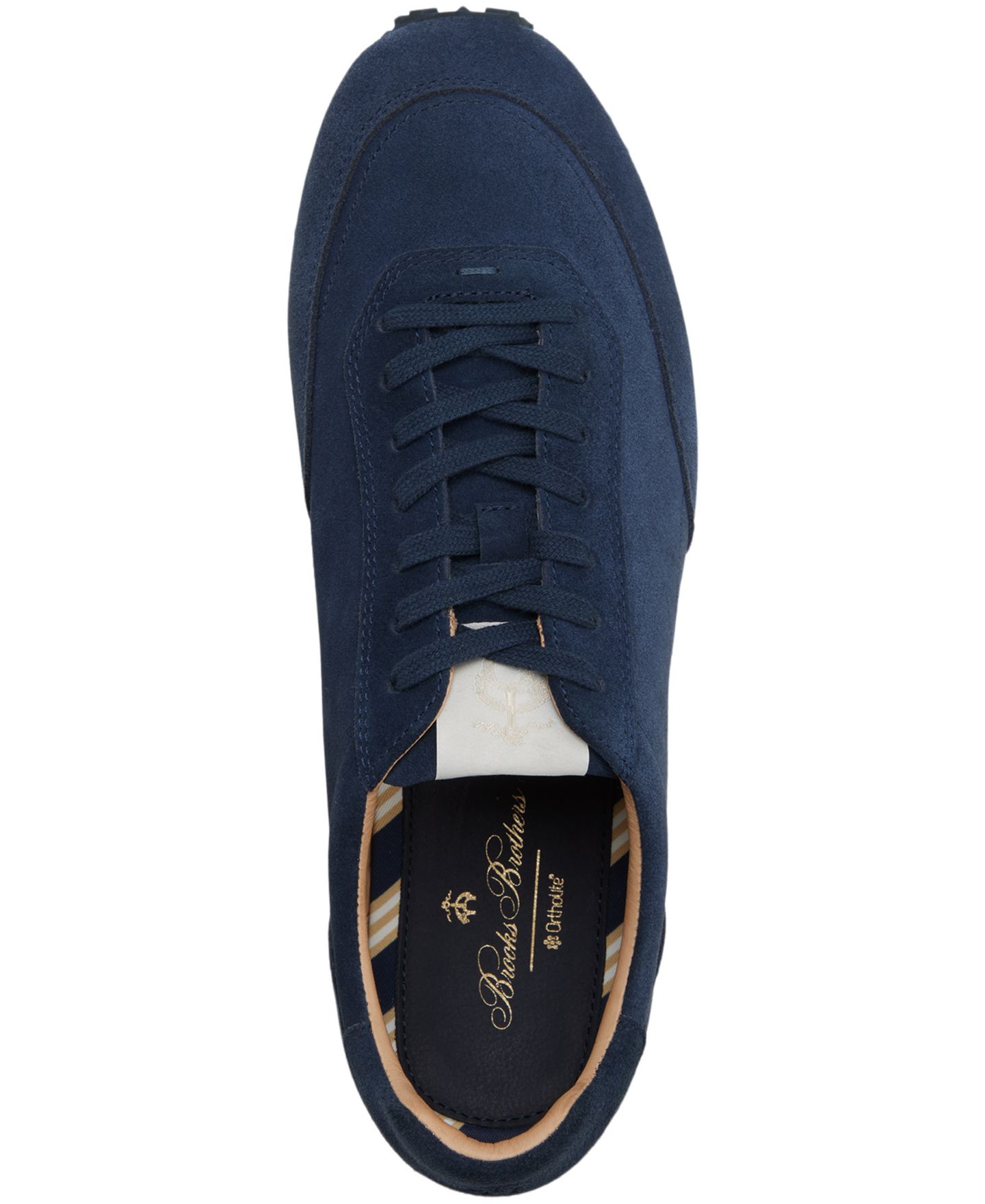 Мужские туфли Brooks Brothers Arverne Lace-Up, цвет: Тёмно-синий — фото 4