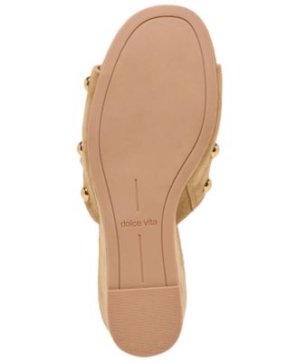 Women's Holta Studded Slip-On Wedge Sandals