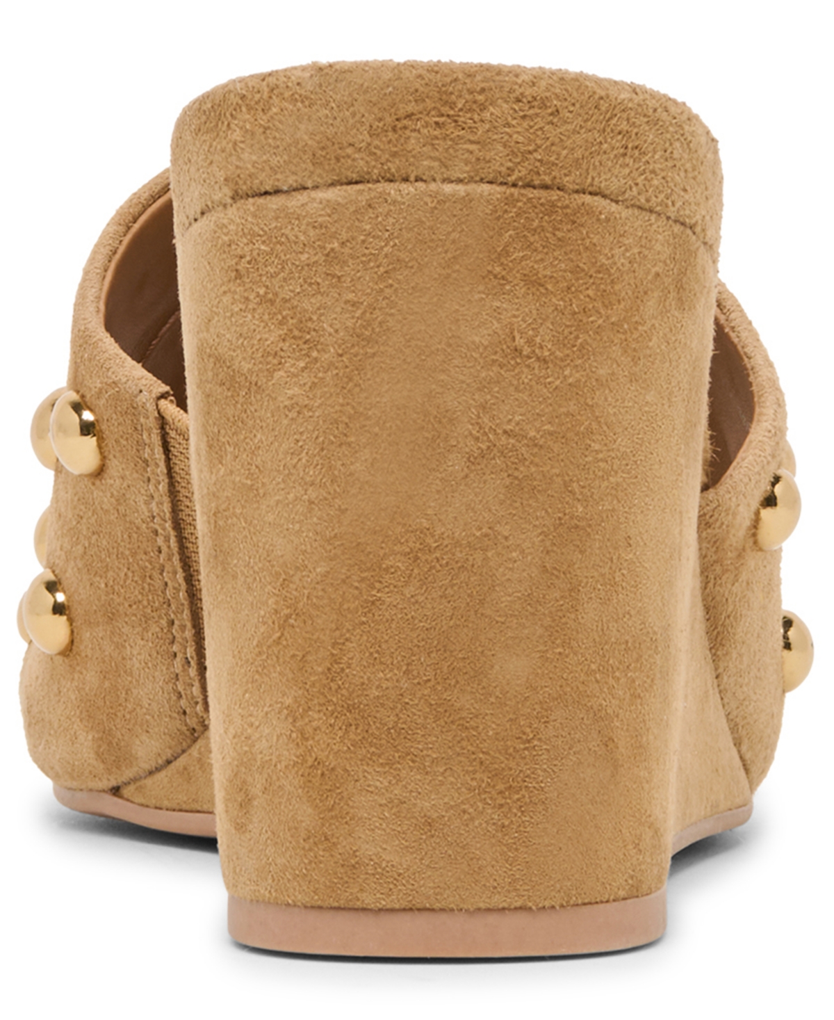 Dolce Vita Women's Holta Studded Slip-On Wedge Sandals