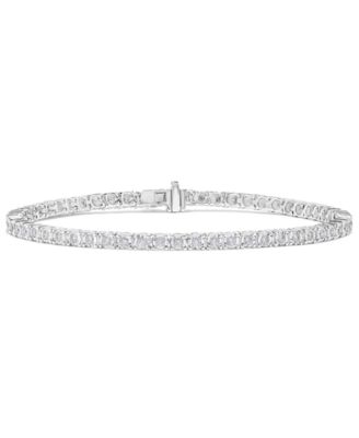 Diamond Bracelet (1 ct. t.w.) in 14k White Gold
