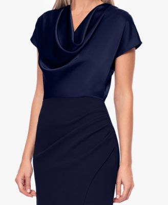 Women’s Cowl Neck Long Gown