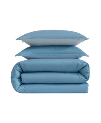 Connor Solid Channel Stitch 3-Pc. Comforter Set, King