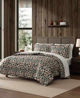 Mod Camo Print 7-Pc. Comforter Set, Full