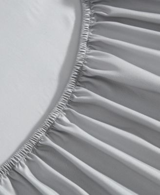 Highland Chill Solid Temperature Regulating Microfiber 4-Pc. Sheet Set, Queen