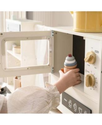 Play Kitchen with Running Water - Iconic Aqua Kitchen in Cream