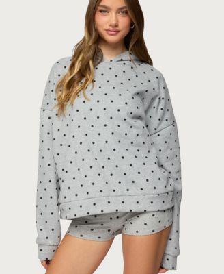 Women's Chelsie Polka Dot Hoodie