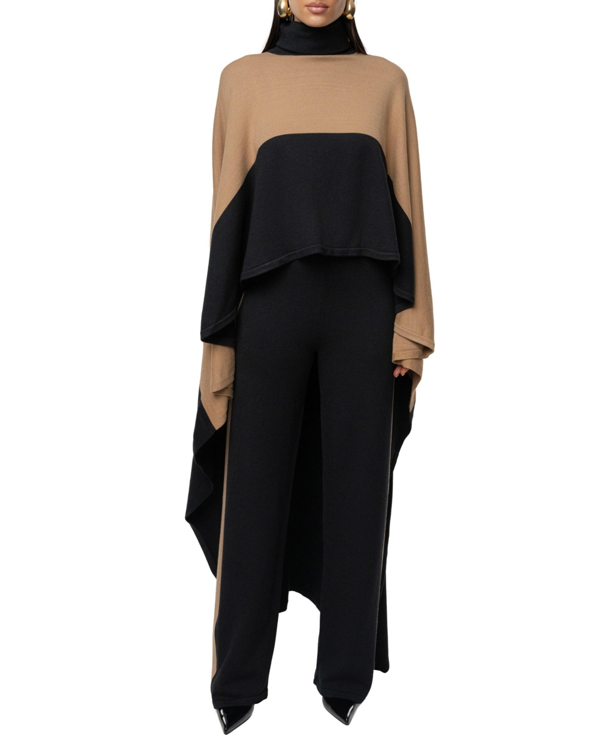 Jluxlabel Women's Chasing Fall Contrast Top