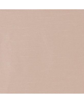 Twist Tab Faux Silk Window Curtain Panel, 50" W x 84" H, Single Panel