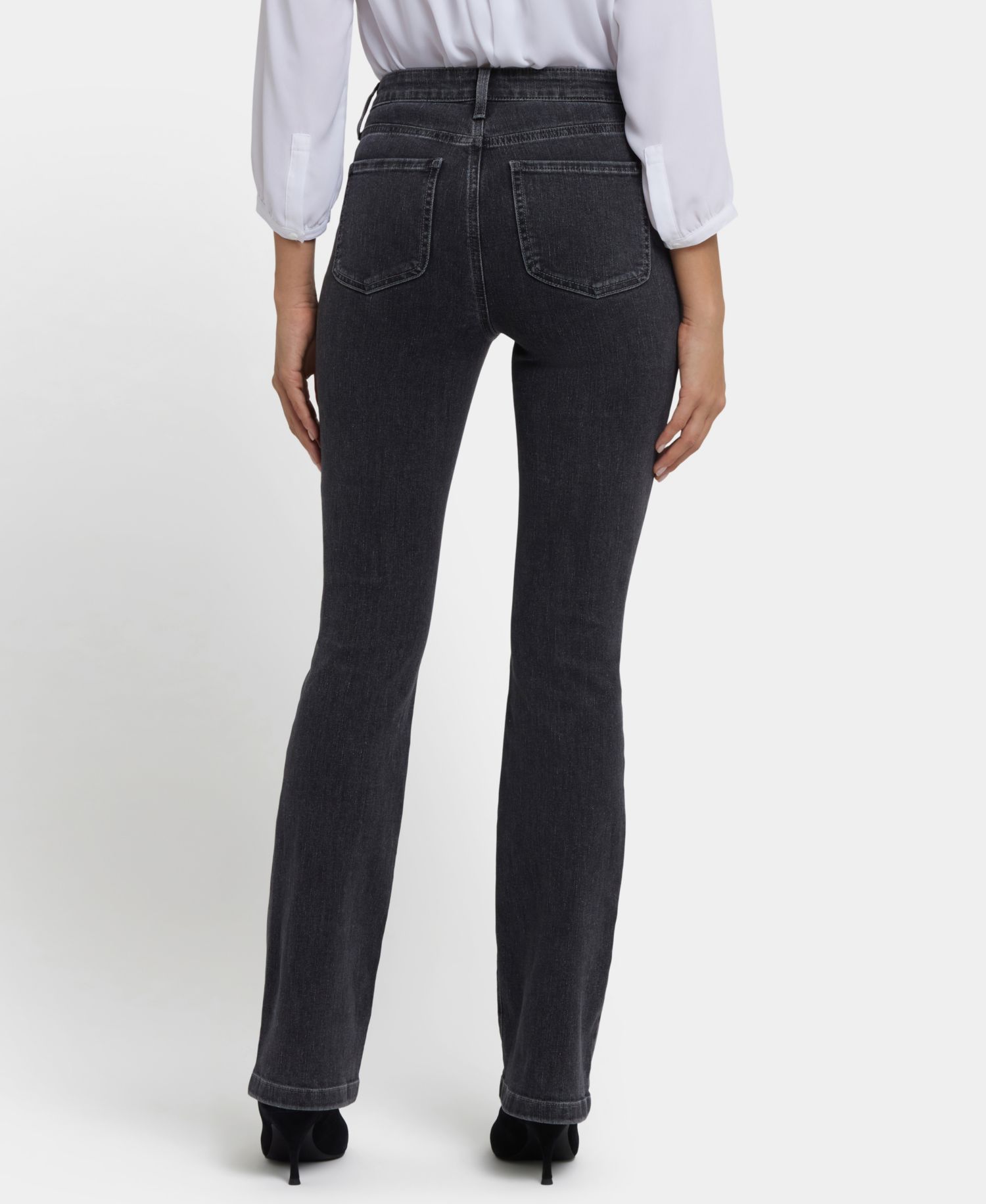Petite High-Rise Billie Mini Bootcut Jeans