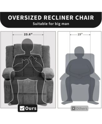 Power Lift Recliner Chair with Heat & Massage