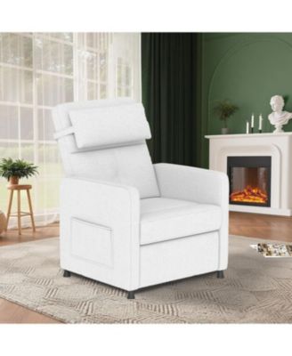 Power Recliner Chair for Adults, Adjustable Electric Recliner Ergonomic Overstuffed Single Sofa