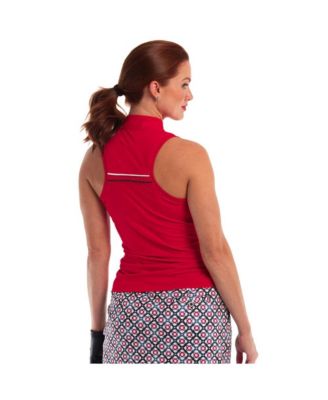 Women's EP New York Racer Back Sleeveless Golf Polo
