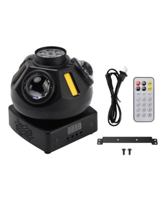 3-Head Magic Ball Beam Light - 360° Rotation with DMX & Auto Mode