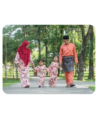 Kaplan Early Learning Families of the World Puzzles - Set of 6
