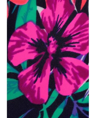 Women's Mix Print Push Up Bikini Swimsuit Top Bra Sizing