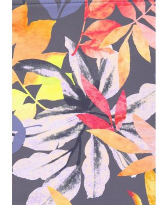 Women's Tropical Mid Rise Bikini Swimsuit Bottom