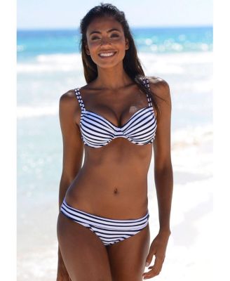 Women's Pattern Underwire Bikini Swimsuit Top Bra Sizing