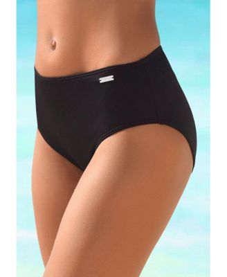 Women's Full Coverage Mid Rise Bikini Swimsuit Bottom