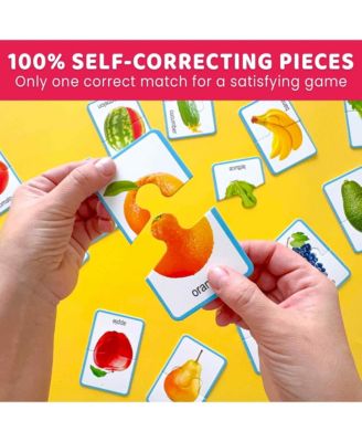 Toddler Matching Puzzle Ages 2–4 – 16 Self Correcting Educational Jigsaw Pieces