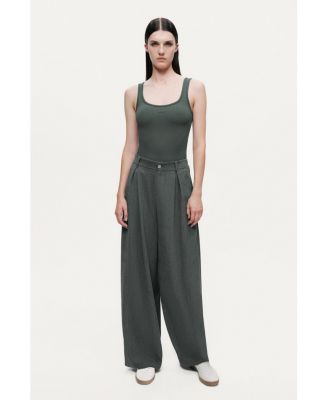 Women's High-Rise Tailored Pants
