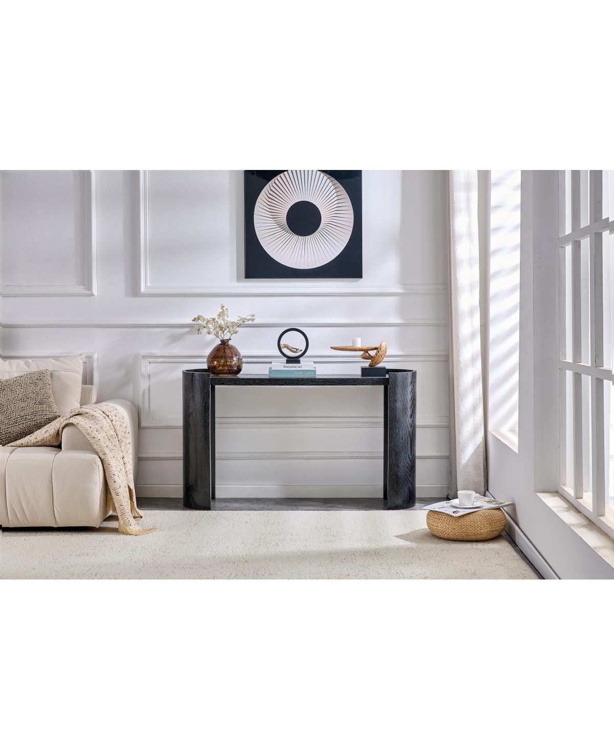 Streamdale Furniture curved foyer table