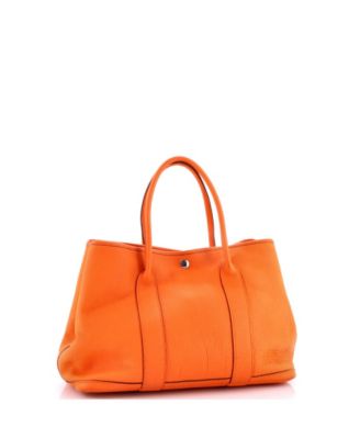 36 Garden Party Tote Leather