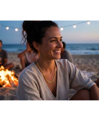 Fine Solid Yellow 10K Gold Strong Rolo Link Cable Cuban Chain Necklace 3.5MM for Women Men Unisex Lobster Claw Clasp 16,18,20,22,24 Inch