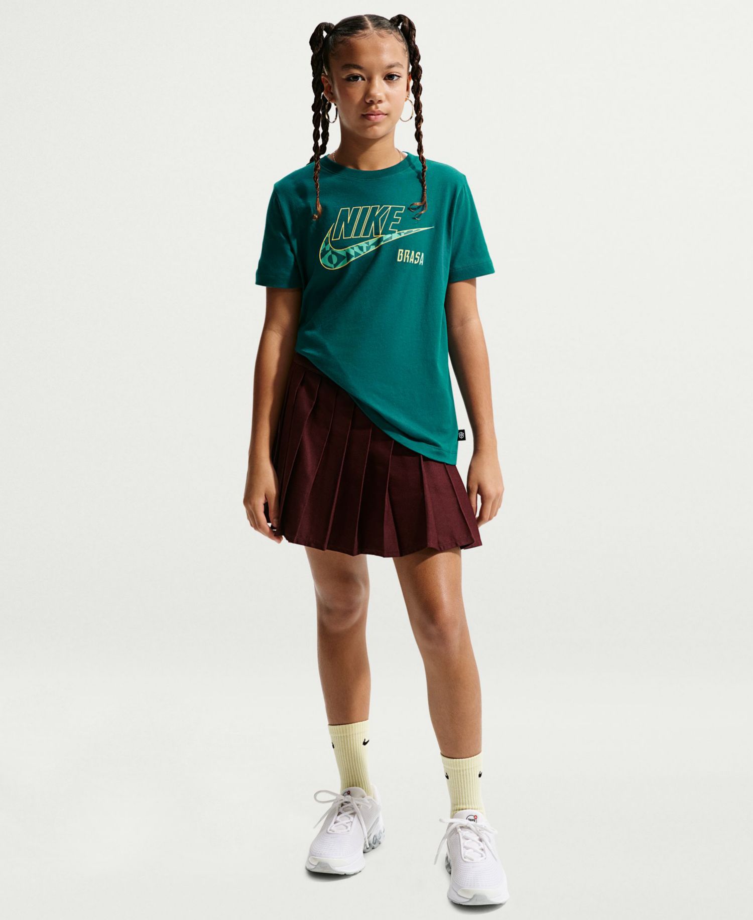Big Boys' and Girls Brazil Futura Soccer T-Shirt