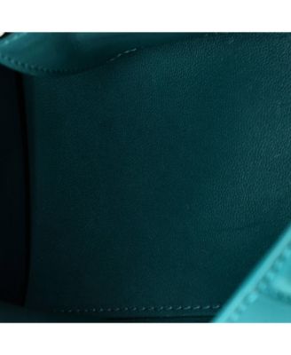 Small Hourglass Top Handle Bag Leather