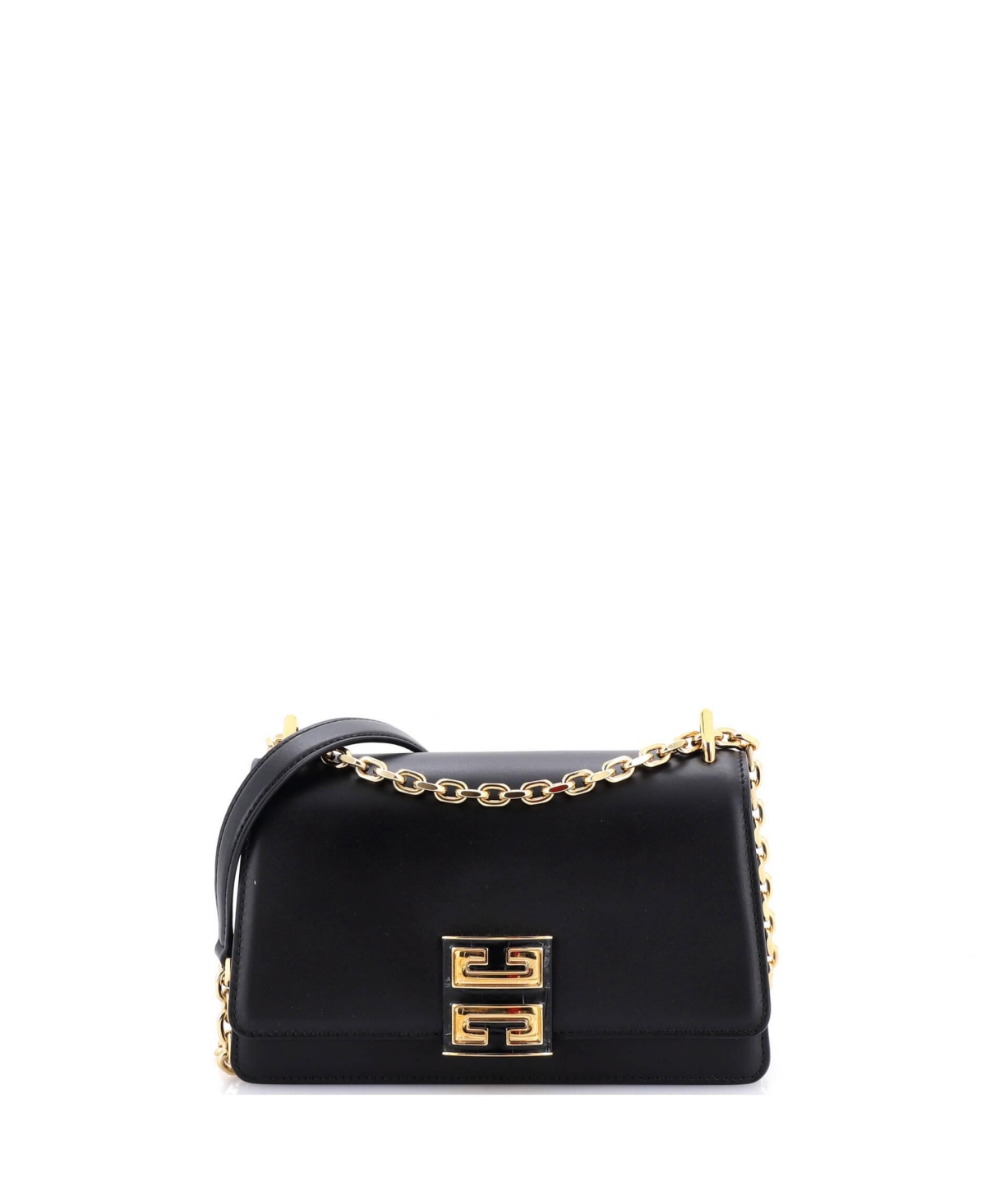 Pre-Owned Givenchy Small 4G Cube Chain Top Handle Bag Leather