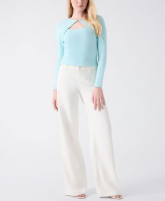 Women's Wren Cutout Long-Sleeve Knit Top 