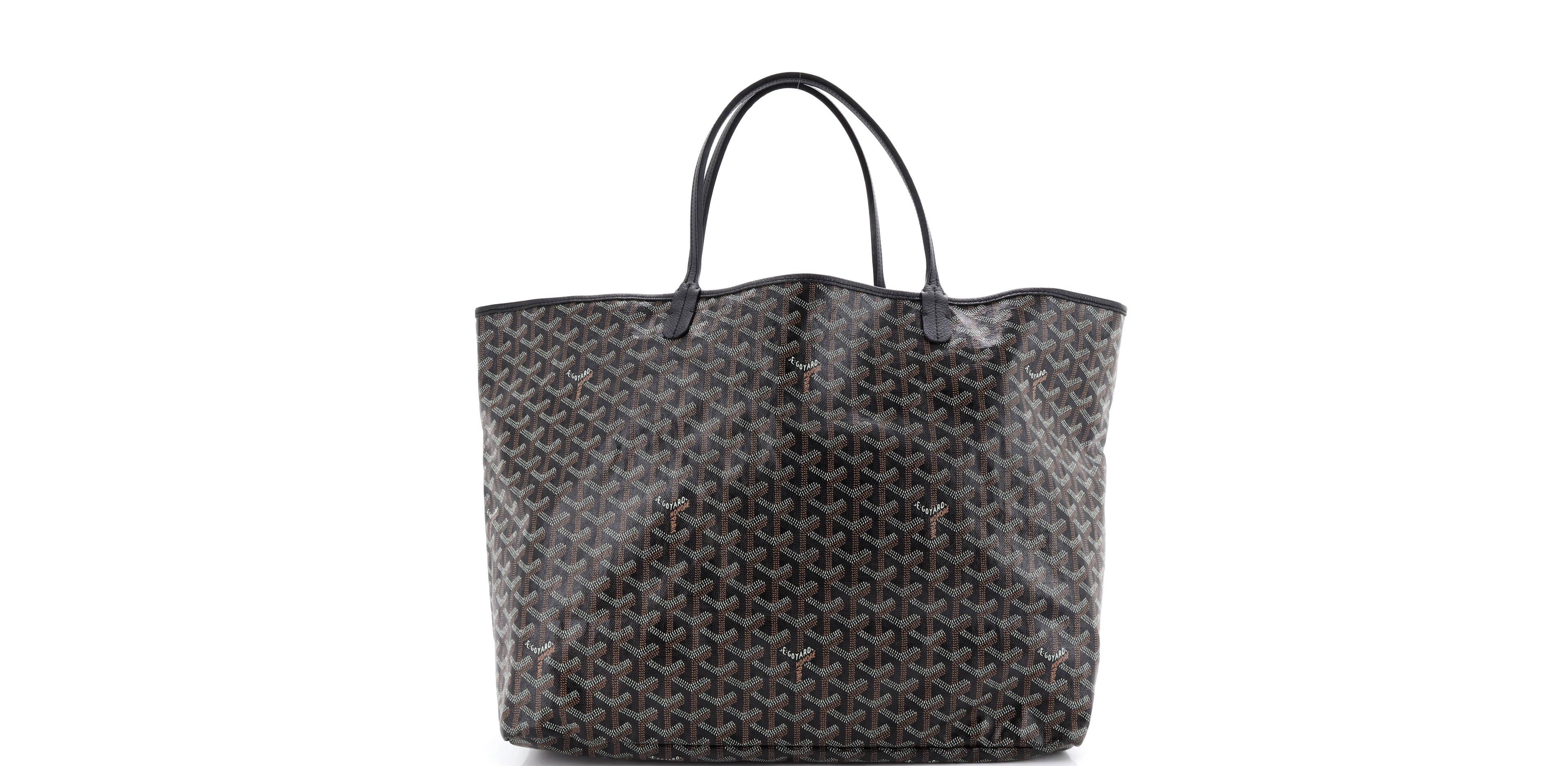 Pre-Owned Goyard Gm Saint Louis Tote Coated Canvas