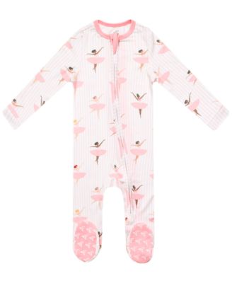 Baby Girls' Katerina Zip-Up Footie