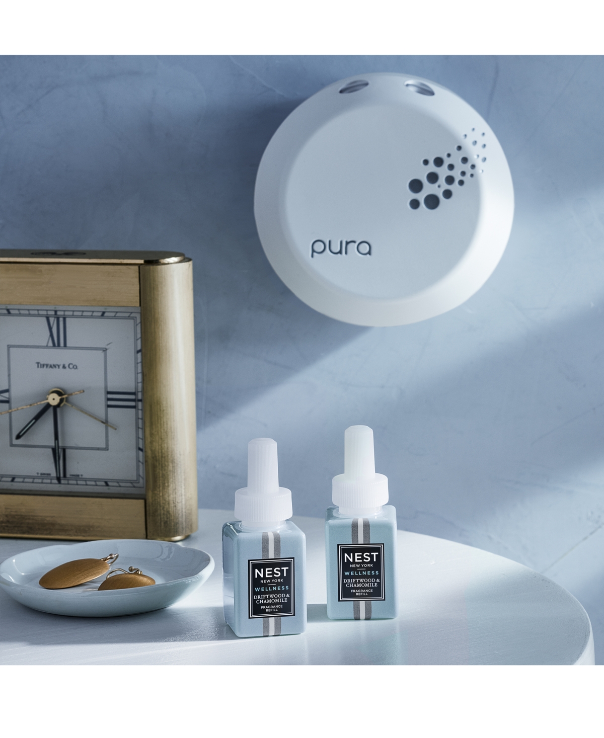 Nest New York Pura Smart Home Fragrance Chamomile Diffuser Refill Duo Set
