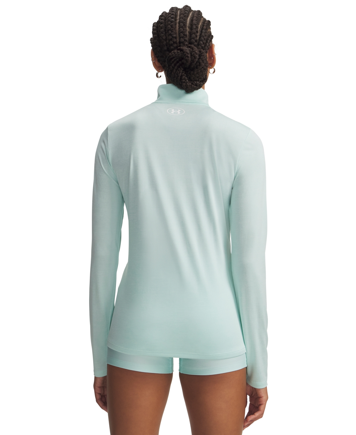 Under Armour Women's Twist Tech Quarter-Zip Logo Top