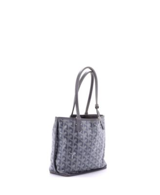 Mini Anjou Reversible Tote Coated Canvas