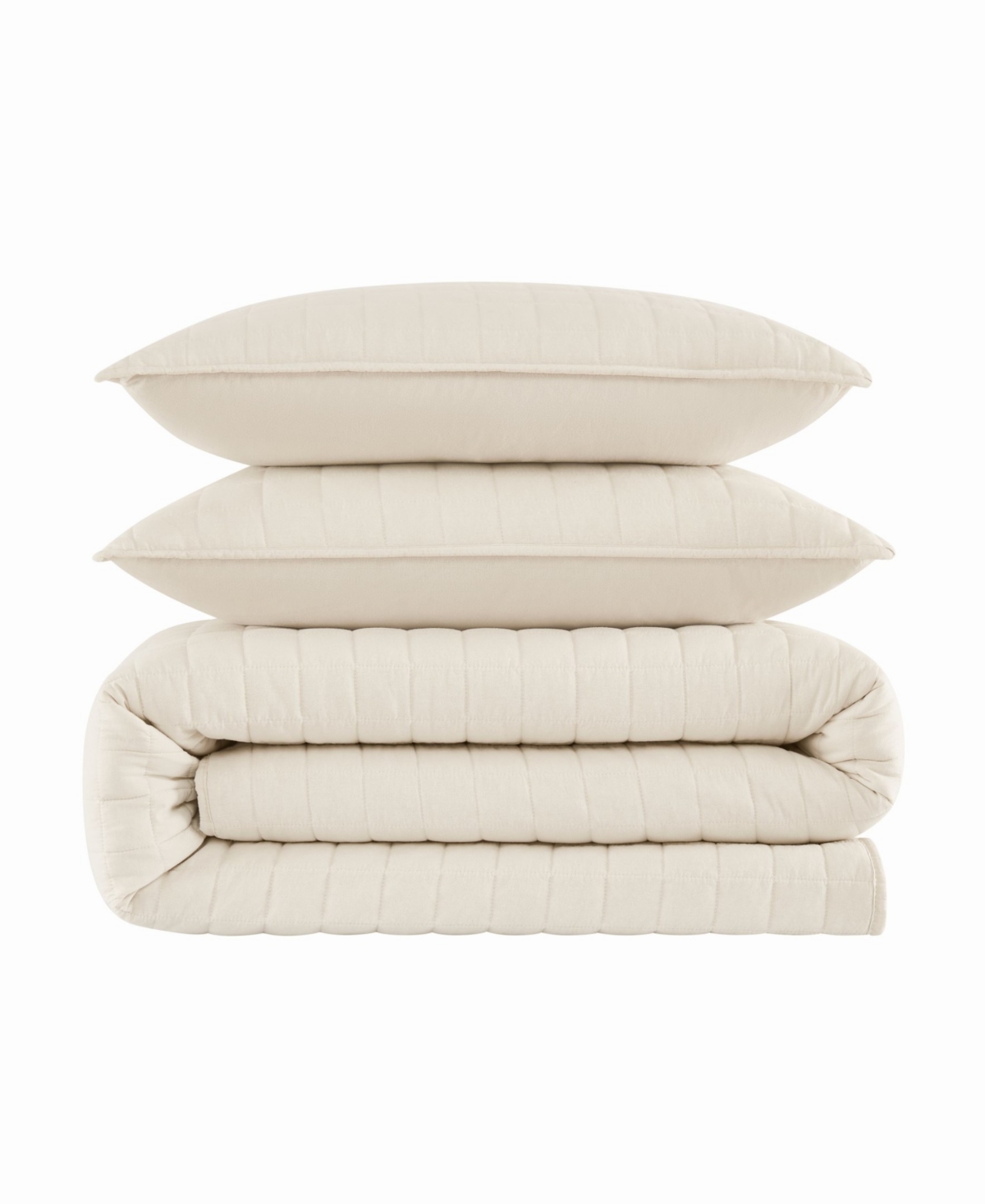 Frye Vintage Washed Cotton 3-Pc. Quilt Set