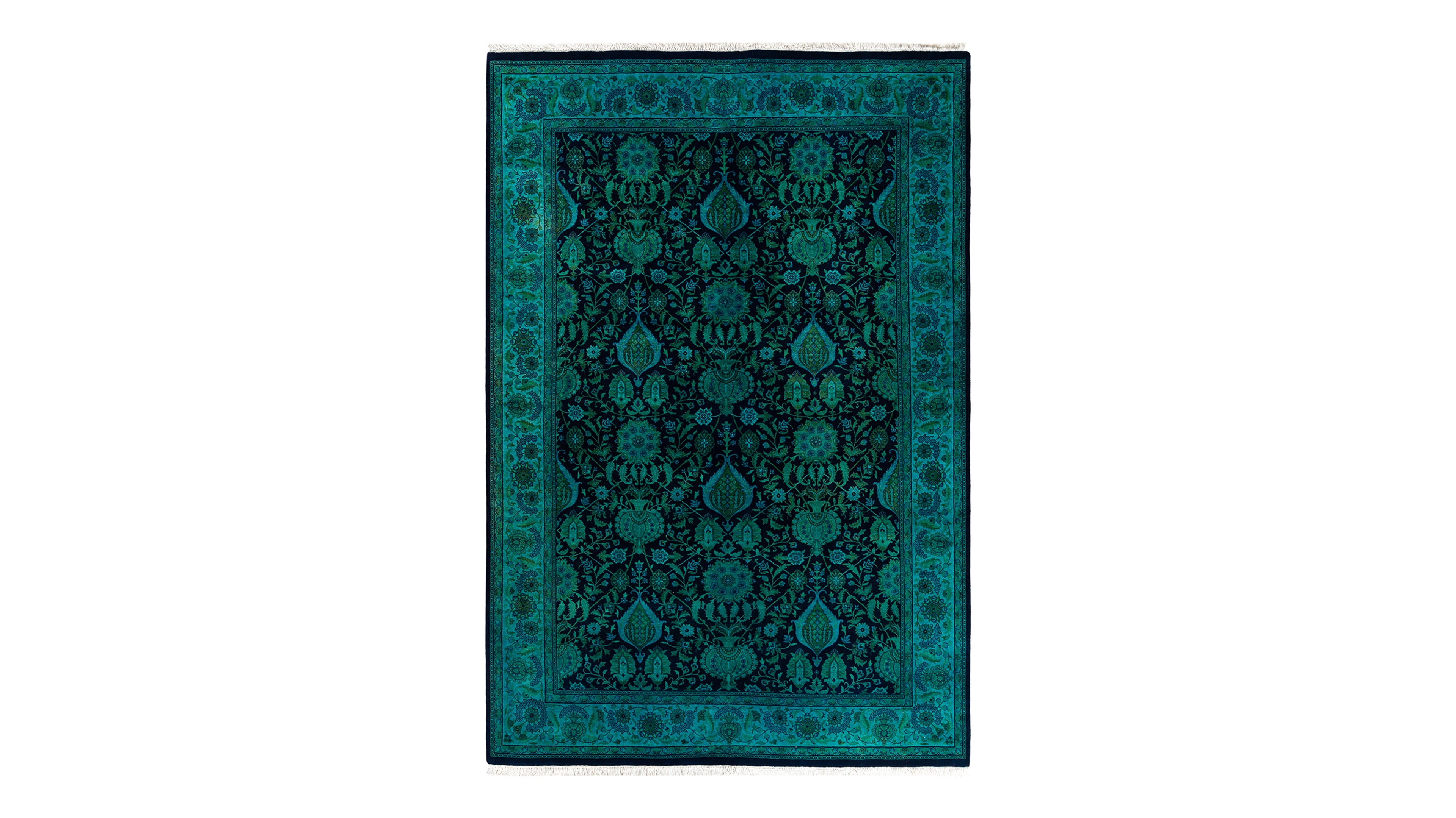 Adorn Hand Woven Rugs Fine Vibrance M1495 6' 1" x 9' 2" Area Rug