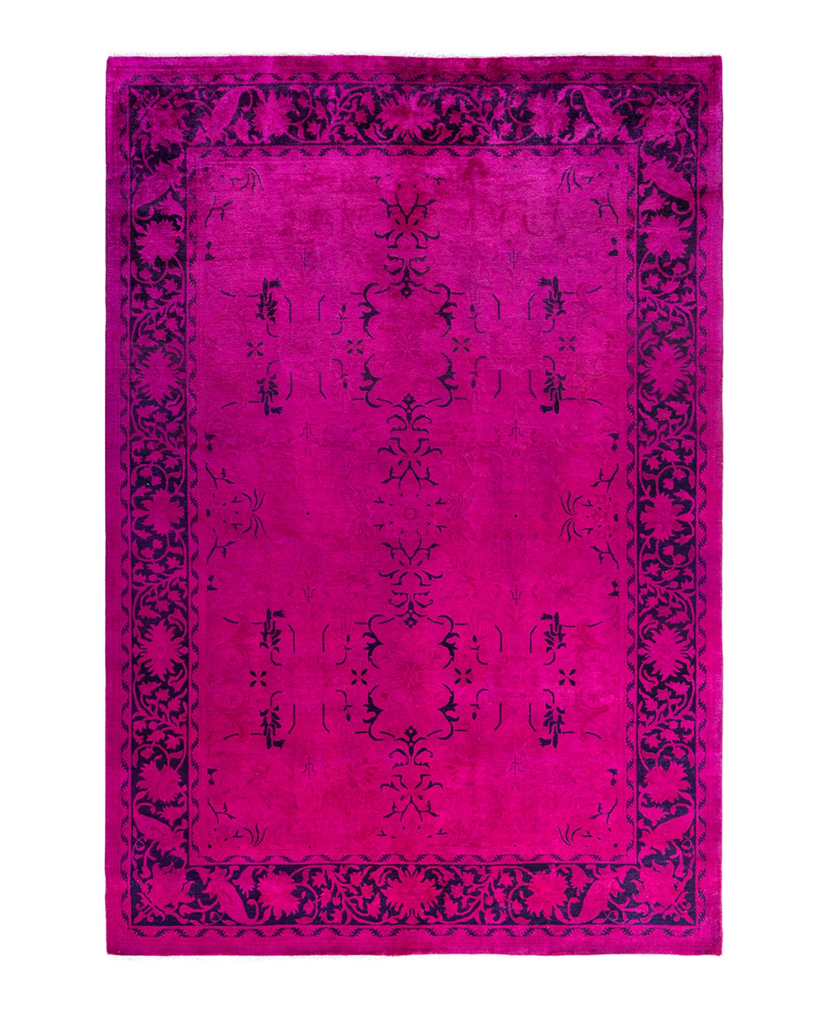 Adorn Hand Woven Rugs Fine Vibrance M1519 6' 1" x 9' 3" Area Rug