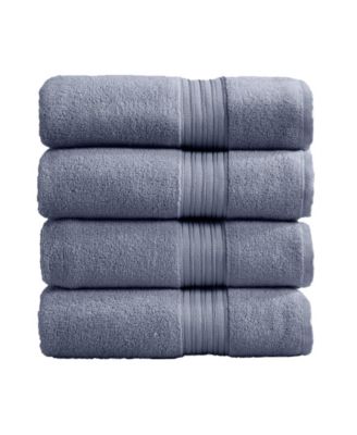 Quick-Drying Cotton 4-Piece Bath Towel Set, 54" x 27"